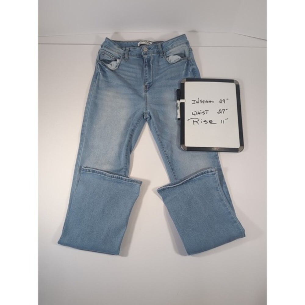 WAX Jeans Womens 11/30 Designed Los‎ Angeles California Boot Cut Light Wash